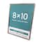 Basics™ 8" x 10" Silver Rounded Metal Frame by Studio Décor®